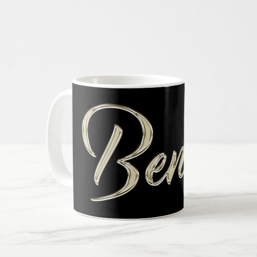 Benito Name whitegold Tasse Teetasse (Devant gauche)