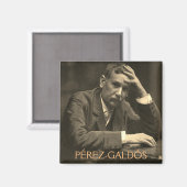 Benito Pérez-Galdós Magnet (Recto/Verso)