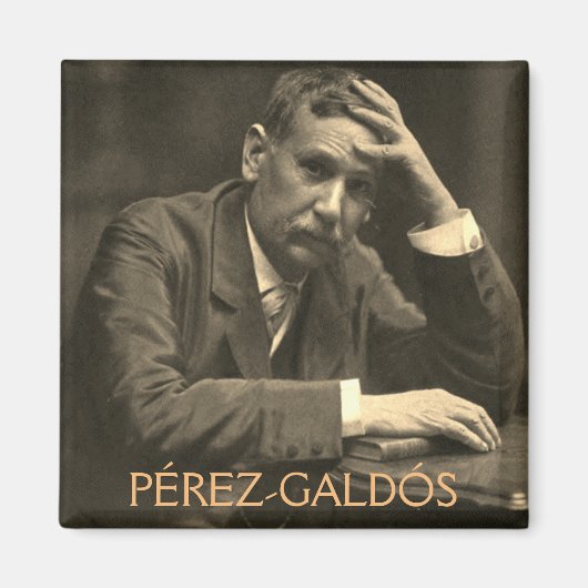 Benito Pérez-Galdós Magnet (Devant)