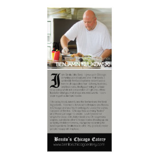 Benito's Intro Card Reclamekaart