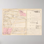 Benjamin Allen's Plat en James Fenn Atlas Map Poster (Voorkant)