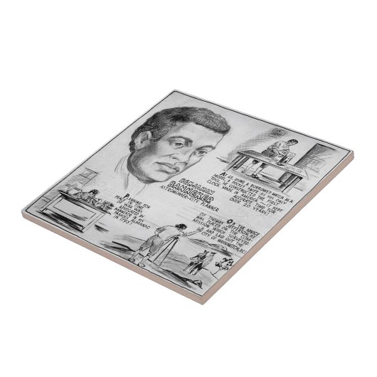 Benjamin Banneker: Zwarte wetenschapper en revolut Tegeltje (Zijkant)