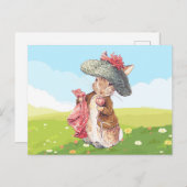 Benjamin Bunny Briefkaart (Voorkant / Achterkant)