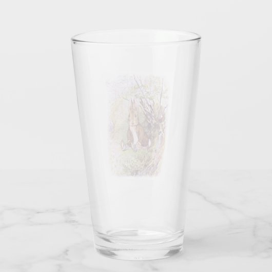 Benjamin Bunny (door Beatrix Potter) Glas (Achterkant)