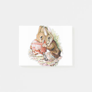 Benjamin Bunny en Peter Rabbit plannen hun inval Post-it® Notes