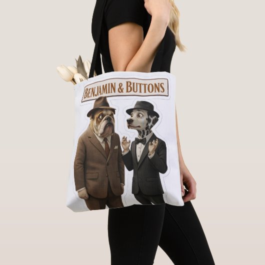 Benjamin button detective duo tote bag (Dichtbij)