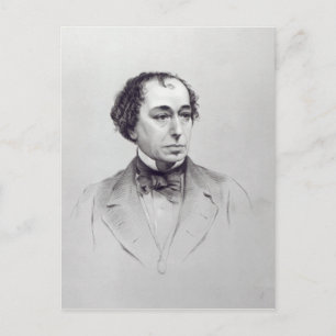 Benjamin Disraeli, 1st Earl Beaconsfield Briefkaart