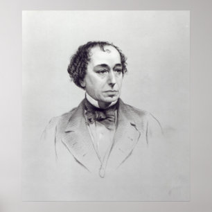 Benjamin Disraeli, 1st Earl Beaconsfield Poster