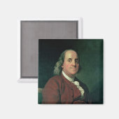 Benjamin Franklin, 1782 Magneet (Voorkant / Achterkant)