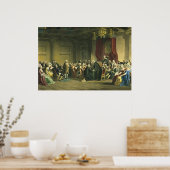 Benjamin Franklin 1868 Poster (Keuken)