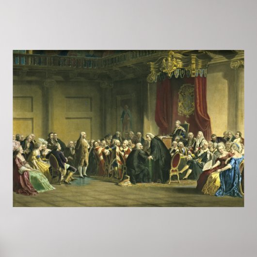 Benjamin Franklin 1868 Poster (Voorkant)