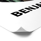 Benjamin Franklin Beste manier om goed te doen Arm Poster (Hoek)