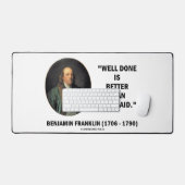 Benjamin Franklin Bien Fait Mieux Que Bien Dit (Clavier et souris)