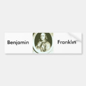 Benjamin Franklin Bumpersticker (Voorkant)