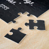 Benjamin Franklin citaat - Aangepaste legpuzzel (Zijkant)