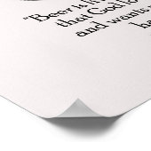 Benjamin Franklin en citaat over bier Poster (Hoek)