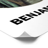 Benjamin Franklin Fish & Visitors stoppen over 3 d Poster (Hoek)