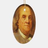 Benjamin Franklin Keramisch Ornament (Rechts)