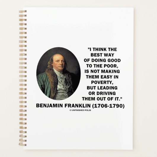 Benjamin Franklin Meilleure Façon De Faire Le Bien (Devant)