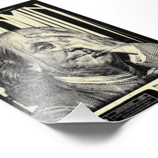 Benjamin Franklin Motivatieposter Foto Afdruk
