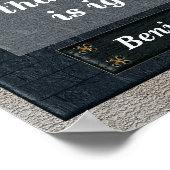 Benjamin Franklin Poster (Hoek)