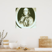 Benjamin Franklin Poster (Keuken)