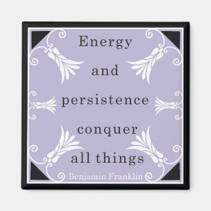 Benjamin Franklin Quote Magnet Magneet