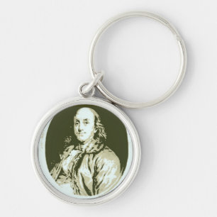 Benjamin Franklin Sleutelhanger