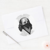Benjamin Franklin Sticker (Envelop)