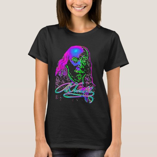 Benjamin Franklin T-shirt (Voorkant)