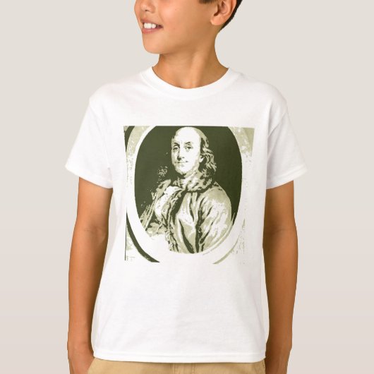Benjamin Franklin T-shirt (Voorkant)
