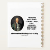 Benjamin Franklin Trois Choses Extrêmement Diffici (Dos)