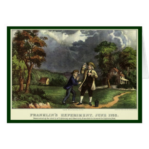 Benjamin Franklin's Kite and Lightning Experiment