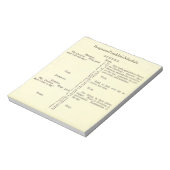 Benjamin Franklin's Schedule Planner notitieblok (Gedraaid)