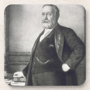 Benjamin Harrison (1833-1901), 23e President van t Drankjes Onderzetter