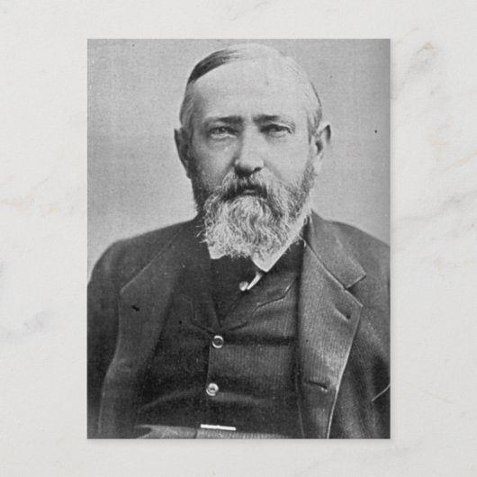 Benjamin Harrison Briefkaart (Voorkant)