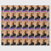 Benjamin Harrison-honkaarten Cadeaupapier (Vlak)