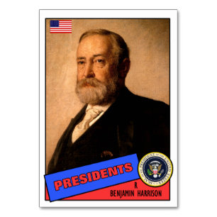 Benjamin Harrison-honkaarten Kaart