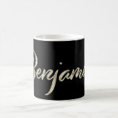 Benjamin Name whitegold Tasse de thé (Centre)