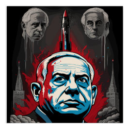 Benjamin Netanyahu DK. Perfect Poster