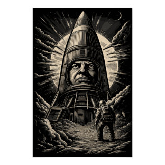 Benjamin Netanyahu Rocket Perfect Poster