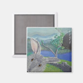 Benjamin P. Rabbit bunny Magnet Magneet (Voorkant / Achterkant)