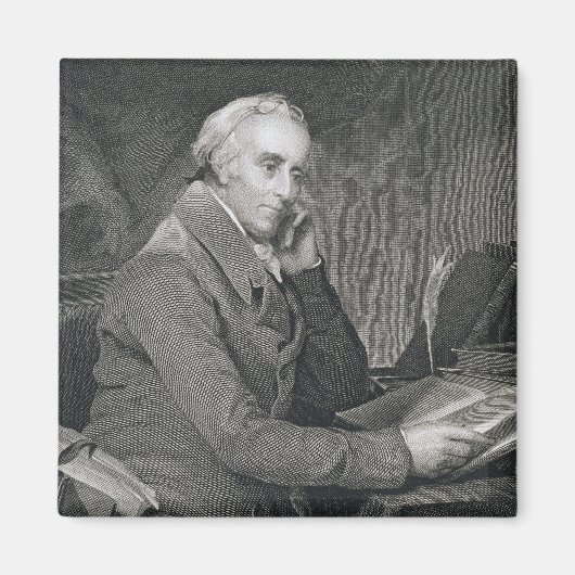 Benjamin Rush, gegraveerd door Richard W. Dodson ( Magneet (Voorkant)