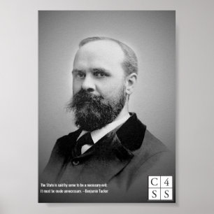 Benjamin Tucker Poster