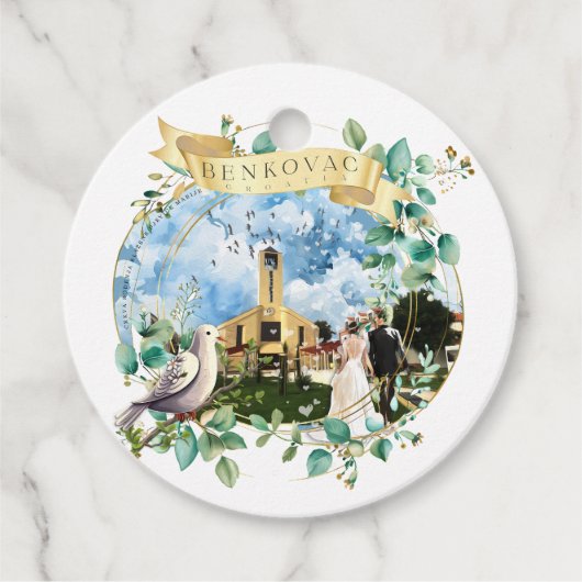 Benkovac Bedankjes Labels (Voorkant)