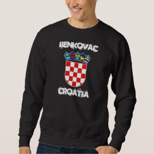 Benkovac, Kroatië met wapenschild Trui