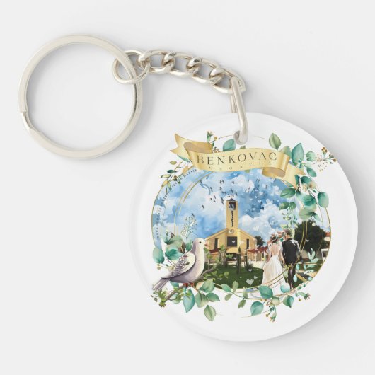 Benkovac Sleutelhanger (Voorkant)