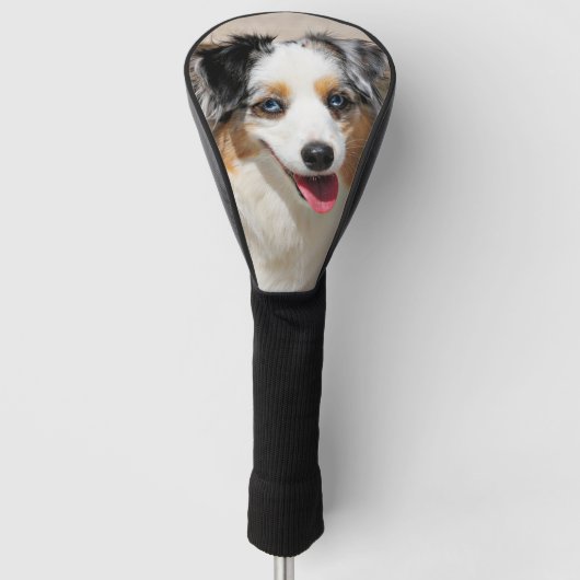 Bennett - Aussie Mini - Rosie - Carmel Beach Golfheadcover (Voorkant)