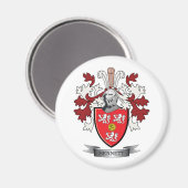 Bennett Family Crest Coat. Magneet (Voorkant / Achterkant)