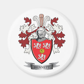 Bennett Family Crest Coat. Magneet